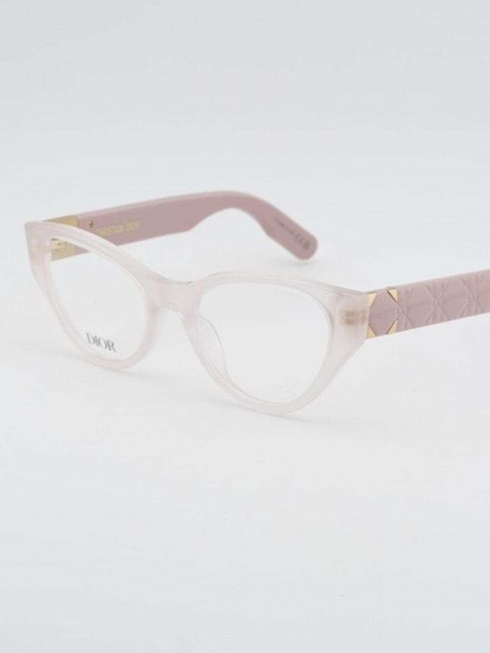 Dior LADY 95.22O B1I 4000 Eyeglasses Pink 52mm Cat Eye Frame